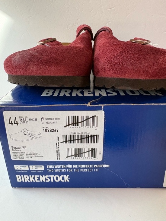 NWT Birkenstock Boston Suede Clog Size 44 main image 9